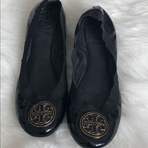Tory Burch patent leather flats